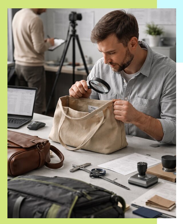 Сертификация сумок в Муравленке, оформление и получение сертификатов