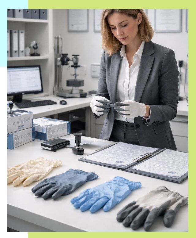 Сертификация перчаток в Муравленке от 9100 р. | Алешин-Мрв