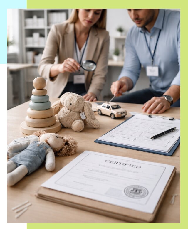 Сертификация игрушек в Муравленке от 12847 р. | Алешин-Мрв