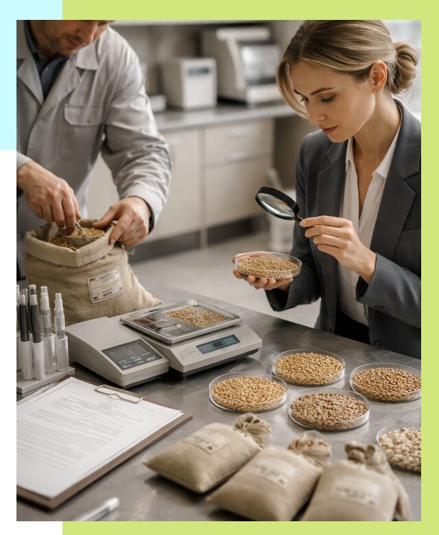 Сертификация зерна в Муравленке по цене от 16059 р. | Алешин-Мрв