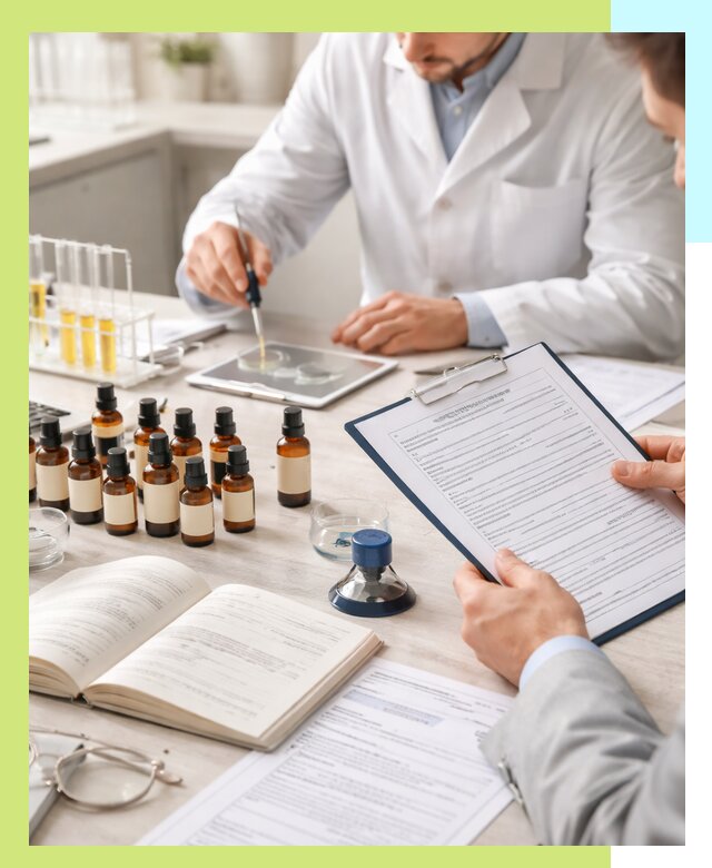 Сертификация эфирных масел и документация качества в Муравленке