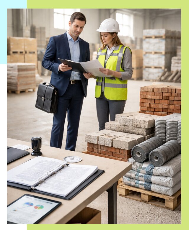 Сертификация строительных материалов в Муравленке от 21412 р. Алешин-Мрв