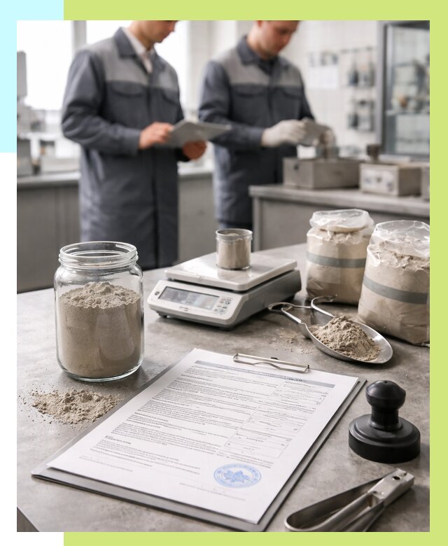 Сертификация цемента в Муравленке от 21412 р. | Алешин-Мрв