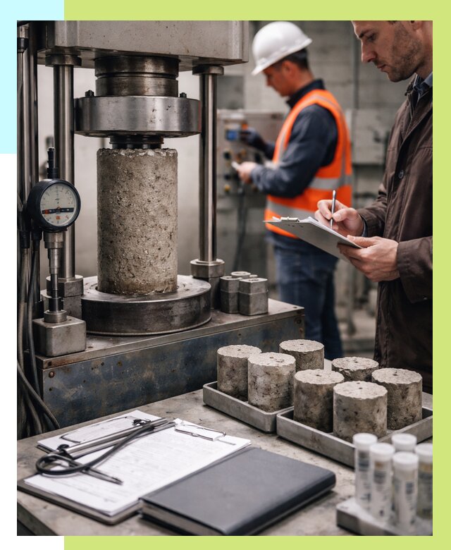 Сертификация бетона в Муравленке от 32118 р. сертификат | Алешин-Мрв