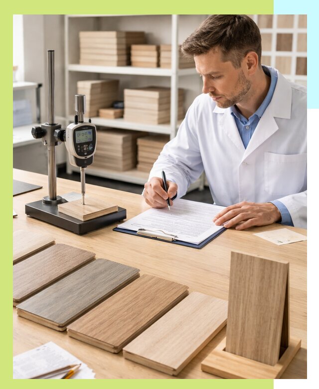 Сертификация ламината с испытаниями и оформлением документов в Муравленке