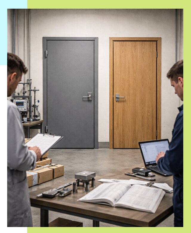 Сертификация дверей в Муравленке от 8565 р. под ключ | Алешин-Мрв