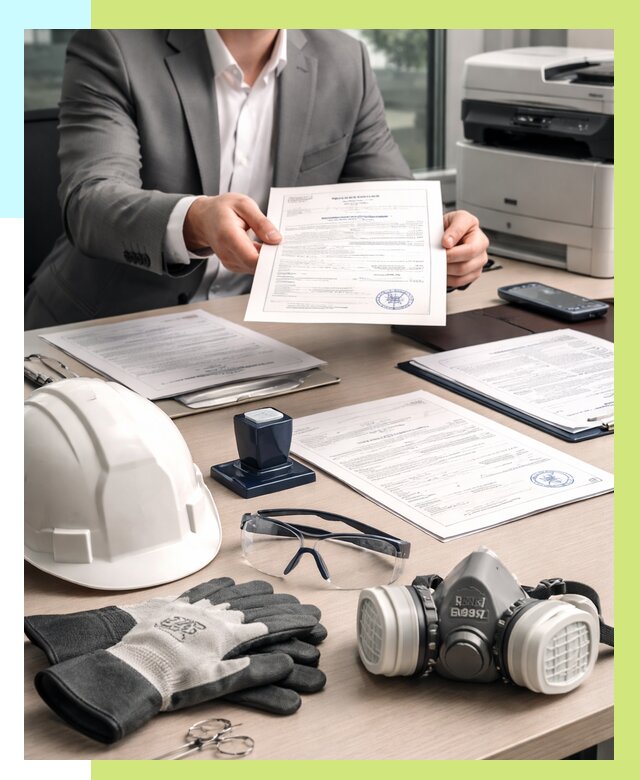 Сертификация СИЗ в Муравленке от 16059 р. | Алешин-Мрв оформить