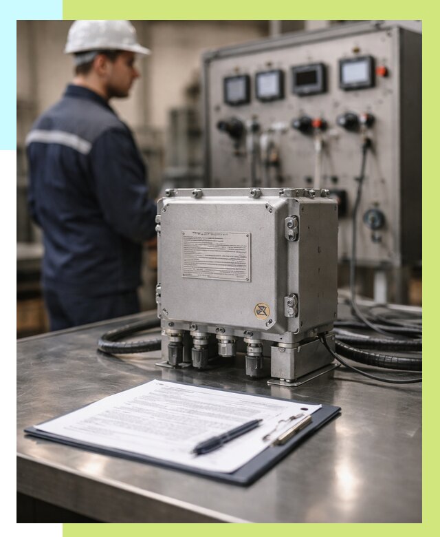 Сертификация взрывозащищенного оборудования в Муравленке от 37471 р. | Алешин-Мрв