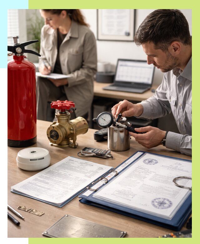 Сертификация пожарного оборудования в Муравленке от 16059 р.|Алешин-Мрв