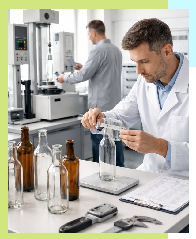 Сертификация стеклянных бутылок и сопутствующей упаковки в Муравленке