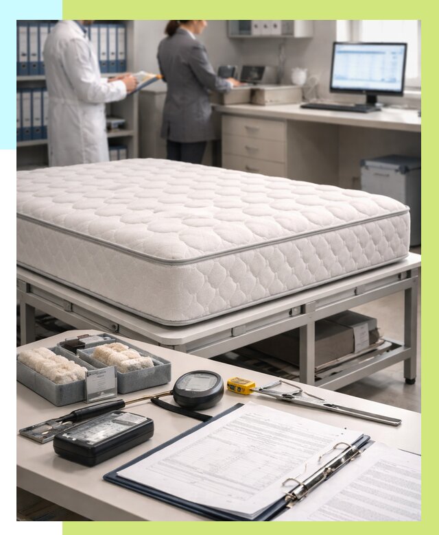 Сертификация матрасов в Муравленке от 9100 р. | Алешин-Мрв