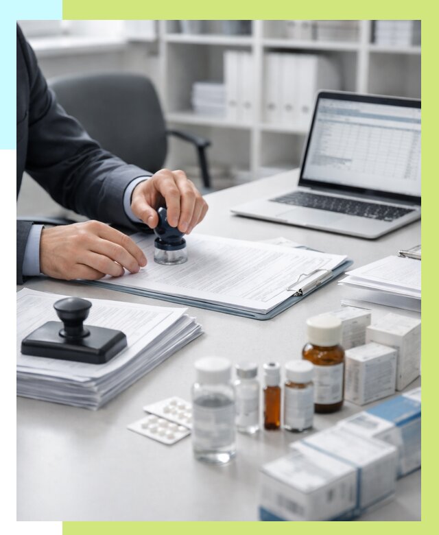 Сертификация лекарств в Муравленке от 160590 р. | Алешин-Мрв