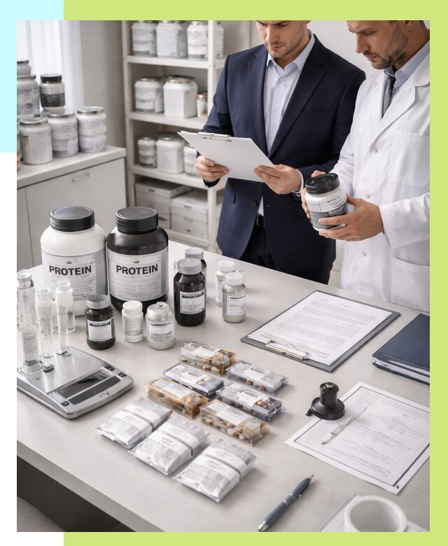 Сертификация спортивного питания в Муравленке от 16059 р., Алешин-Мрв