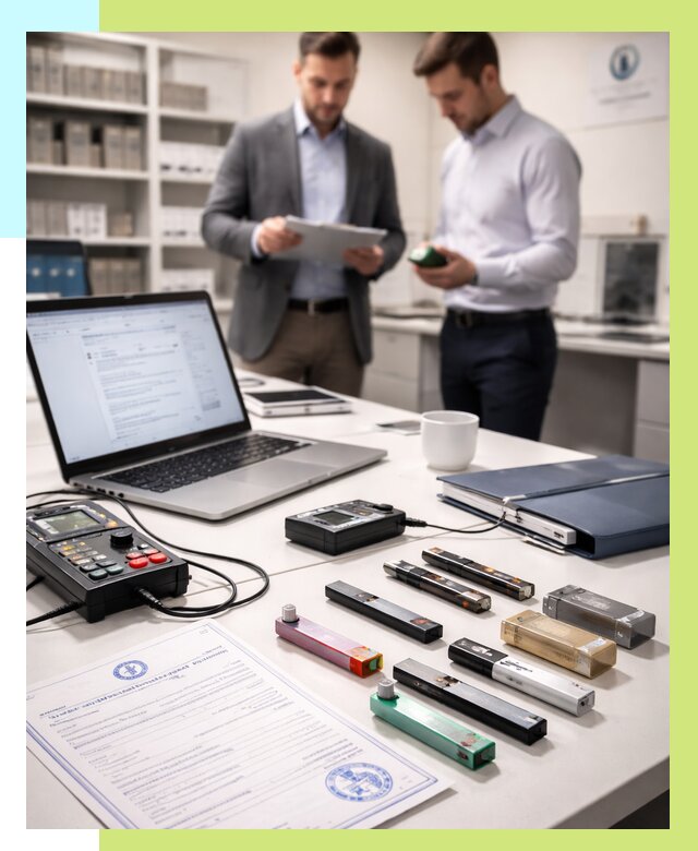 Сертификация электронных сигарет в Муравленке от 21412 р. | Алешин-Мрв