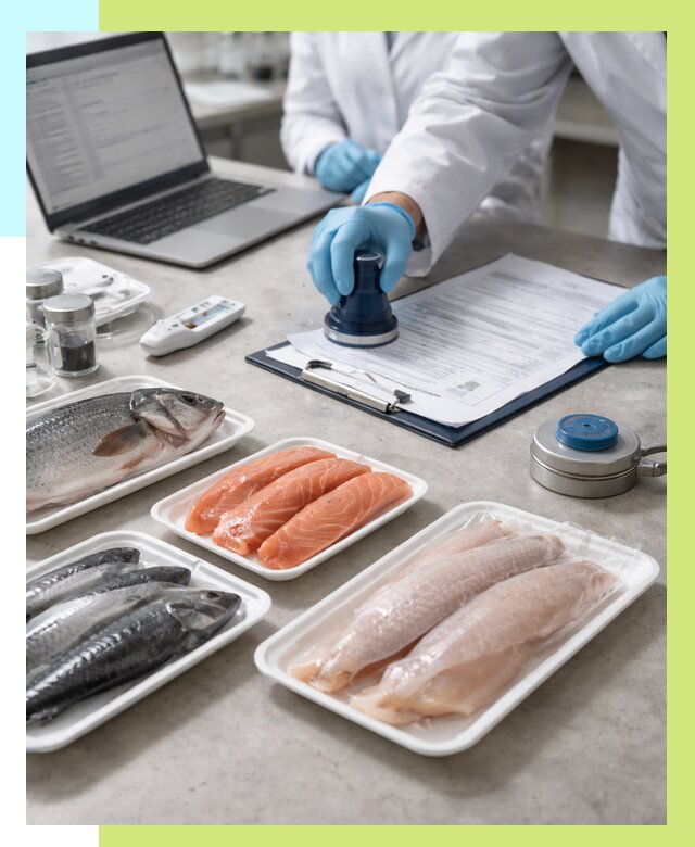 Сертификация рыбы и сертификат в Муравленке от 16059 р. | Алешин-Мрв