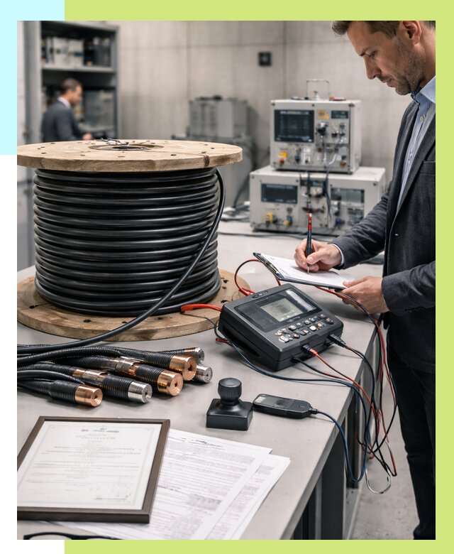 Сертификация кабеля в Муравленке от 8565 р. срочно | Алешин-Мрв