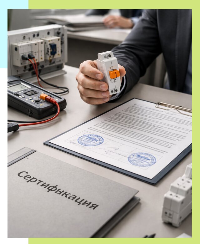 Сертификация выключателей под ключ в Муравленке от 16059 р. | Алешин-Мрв