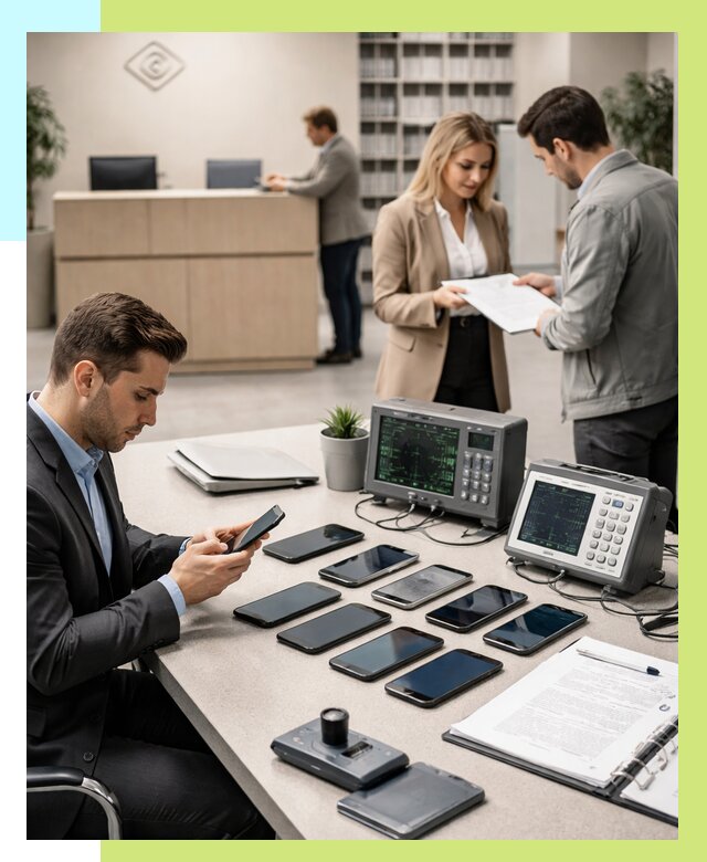 Сертификация телефонов в Муравленке от 26765 р. под ключ | Алешин-Мрв