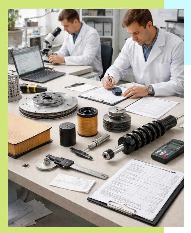 Сертификация автозапчастей и комплектующих в Муравленке по ГОСТ