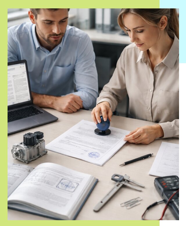 Выдача паспорта изделия и техническая экспертиза продукции в Муравленке