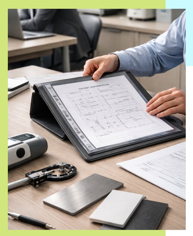 Оформление паспорта материала для продукции в Муравленке