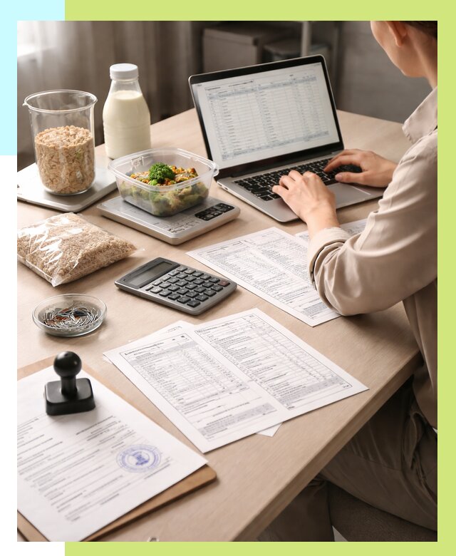 Просчет БЖУ для маркировки в Муравленке от 1606 р. | Алешин-Мрв