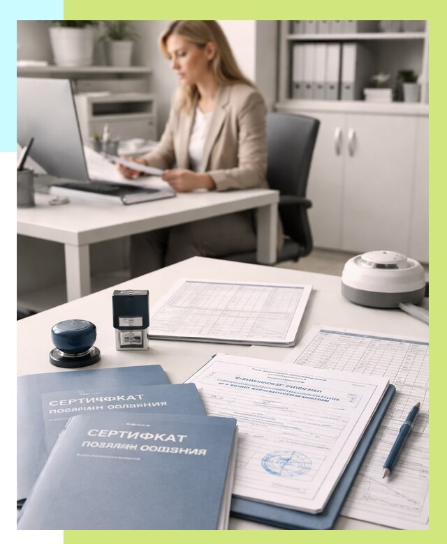 Сертификаты пожарной безопасности в Муравленке от 16059 р. | Алешин-Мрв