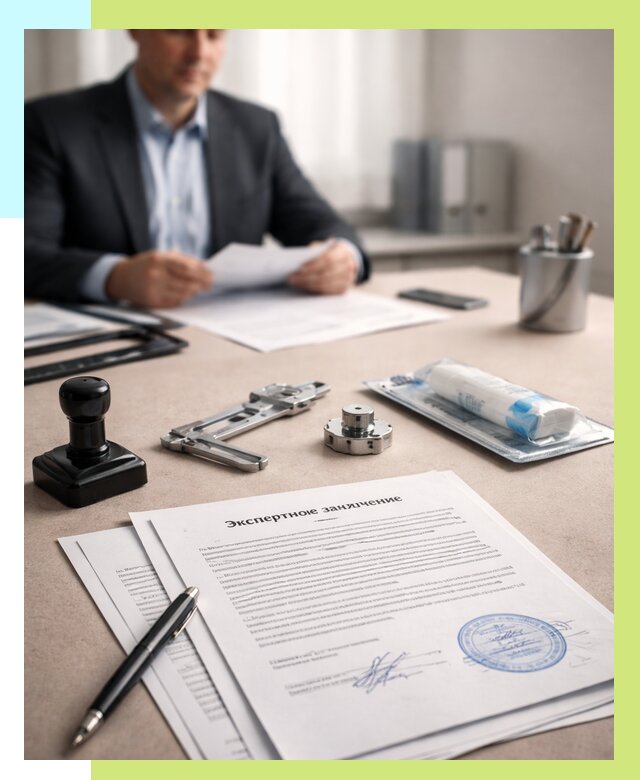 Экспертное заключение на продукцию в Муравленке от 9100 р. | Алешин-Мрв