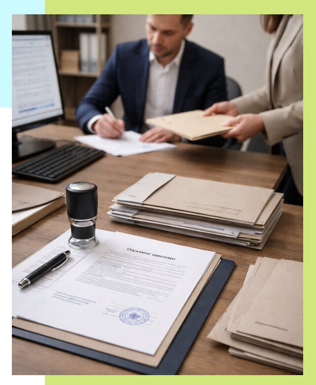 Отказное письмо для таможни в Муравленке от 3212 р, Алешин-Мрв