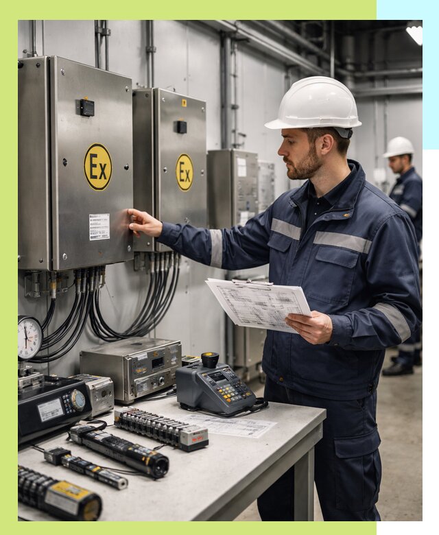 Сертификат взрывозащиты промышленного оборудования в Муравленке