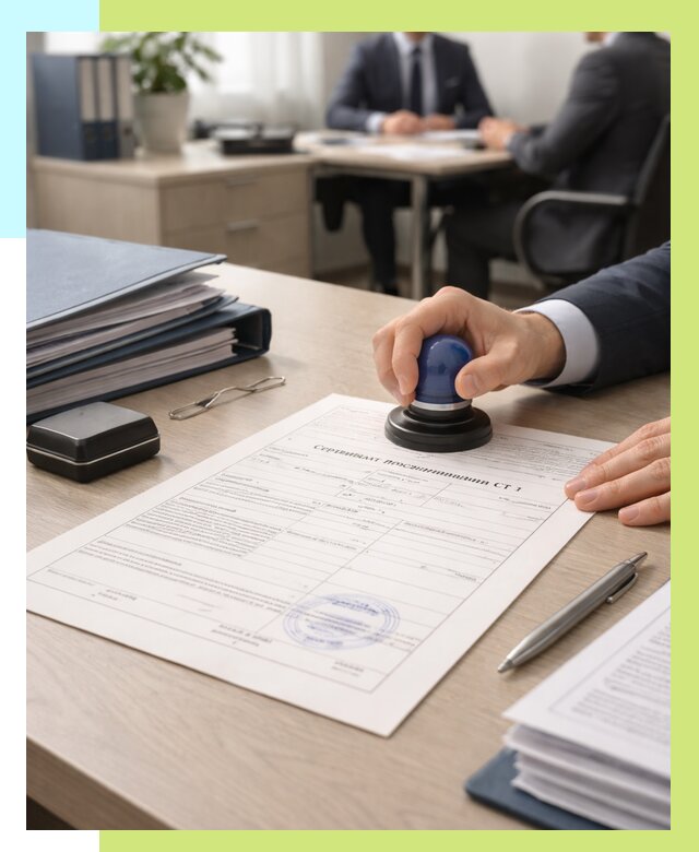 Сертификат происхождения СТ 1 в Муравленке от 4818 р. | Алешин-Мрв