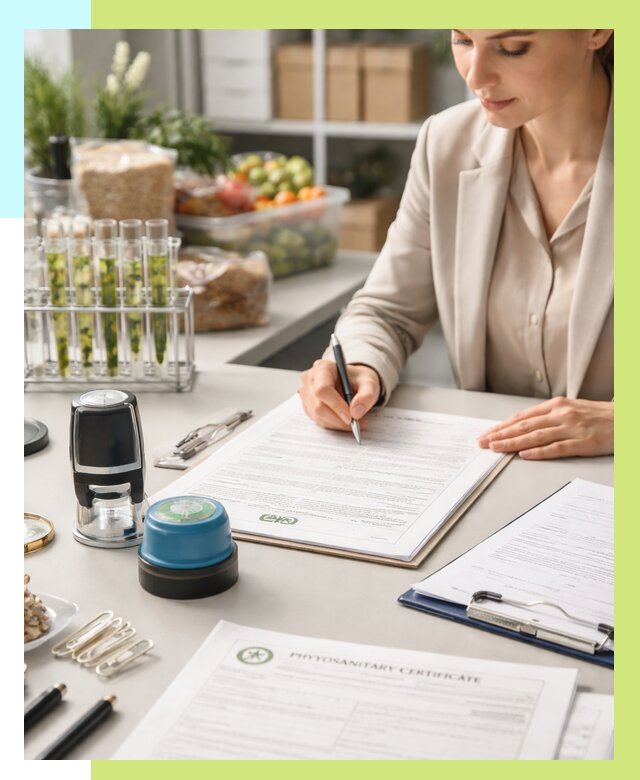 Фитосанитарный сертификат оформить в Муравленке от 4818 р. | Алешин-Мрв