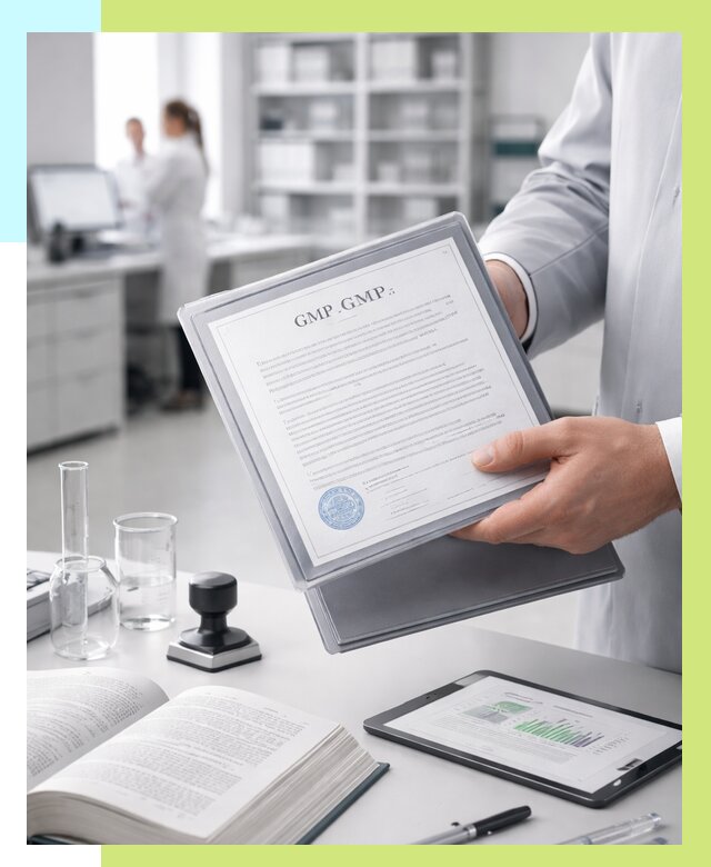 Сертификат GMP в Муравленке под ключ от 91001 р. | Алешин-Мрв