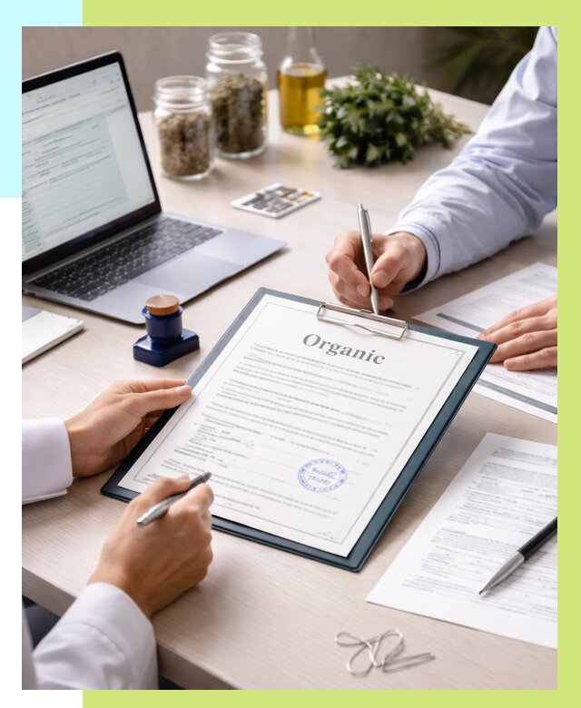 Оформление сертификат органик в Муравленке от 32118 р. | Алешин-Мрв