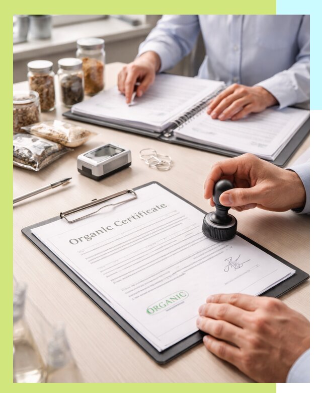 Получение органик сертификата для продукции в Муравленке