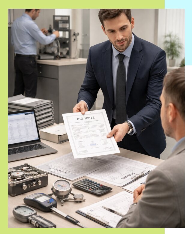 Выдача сертификата ISO 10012 по требованиям метрологии в Муравленке
