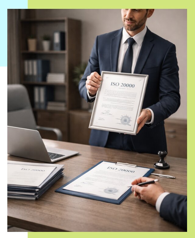 Сертификат ISO 20000 в Муравленке под ключ от 128472 р., Алешин-Мрв